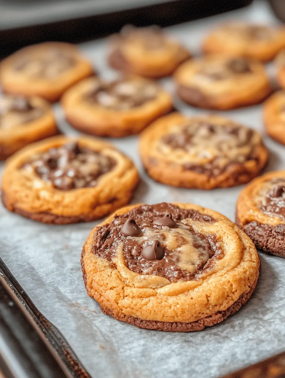 If you're a fan of rich desserts that combine the best of both worlds, then Peanut Butter Brownie Swirl Cookies are a delightful treat you won't want to miss. These cookies are a scrumptious fusion of creamy peanut butter and indulgent brownie batter, resulting in a unique texture and flavor profile that is sure to satisfy any sweet tooth. Imagine biting into a cookie that offers the soft, chewy goodness of brownies intertwined with the luscious taste of peanut butter—it's a match made in dessert heaven.