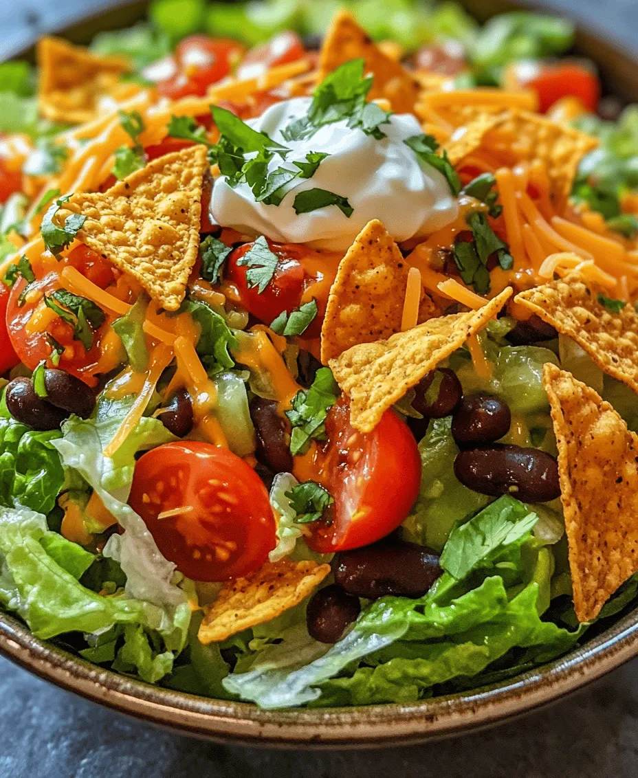 Taco salads have surged in popularity over the years, thanks to their versatility and the delightful combination of flavors and textures they offer. This dish is not only a feast for the eyes but also a satisfying meal that can be tailored to suit a variety of tastes. Whether you are hosting a gathering, bringing a dish to a potluck, or simply looking for a quick and delicious family dinner, a taco salad is an excellent choice.