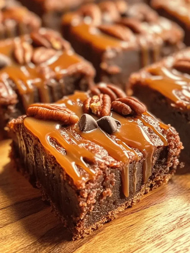 Before diving into the baking process, it's essential to understand the crucial role each ingredient plays in creating the perfect turtle bars. Here’s a closer look at the key components that will help you achieve a decadent result.