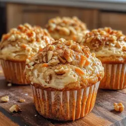 Yogurt carrot cake muffins not only provide a delightful twist on a classic dessert but also incorporate healthier ingredients that make them a fantastic option for those looking to indulge without the guilt. Using yogurt in baking is an excellent way to add moisture and a subtle tanginess, while carrots contribute natural sweetness and a bounty of nutrients. These muffins are perfect for breakfast, an afternoon snack, or even a light dessert, making them a versatile addition to any meal plan.