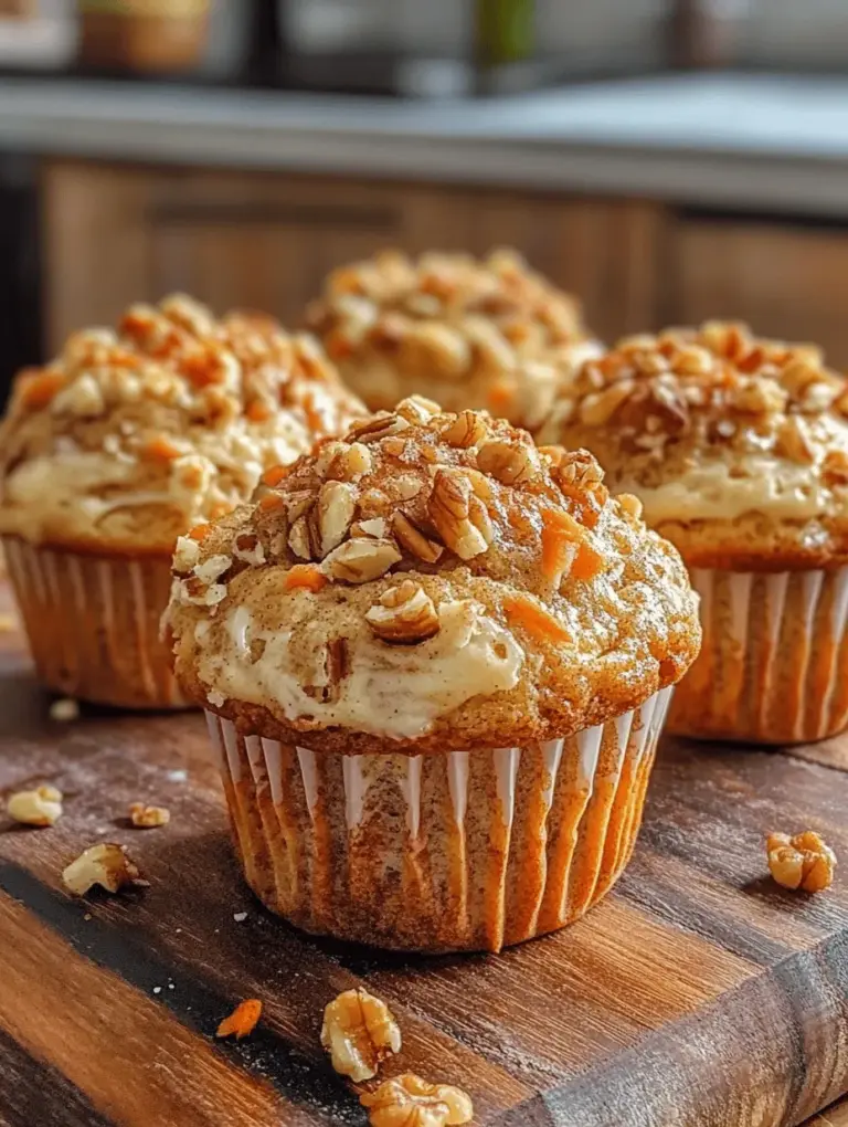 Yogurt carrot cake muffins not only provide a delightful twist on a classic dessert but also incorporate healthier ingredients that make them a fantastic option for those looking to indulge without the guilt. Using yogurt in baking is an excellent way to add moisture and a subtle tanginess, while carrots contribute natural sweetness and a bounty of nutrients. These muffins are perfect for breakfast, an afternoon snack, or even a light dessert, making them a versatile addition to any meal plan.