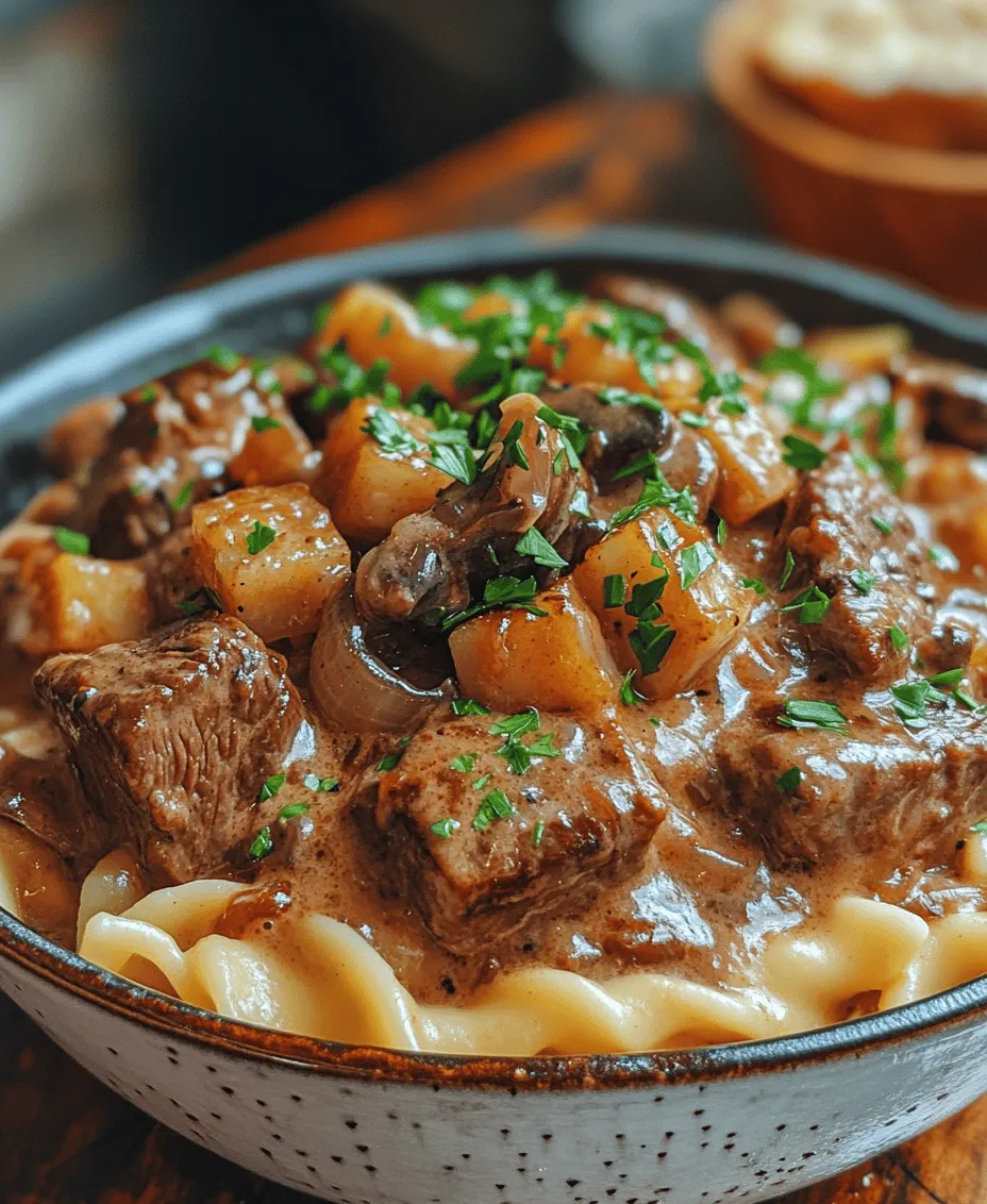 When it comes to comforting dishes that warm the soul, few recipes can compete with Classic Beef Stroganoff. This hearty dish, known for its tender chunks of beef enveloped in a creamy sauce, has become a staple in homes and restaurants alike. Whether served over a bed of egg noodles or alongside a crusty piece of bread, Beef Stroganoff is not just a meal; it's an experience that evokes memories of family dinners and culinary traditions.