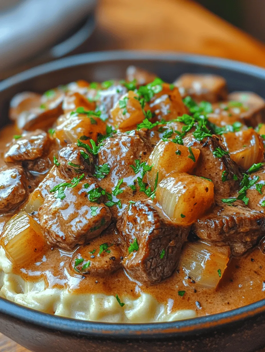 When it comes to comforting dishes that warm the soul, few recipes can compete with Classic Beef Stroganoff. This hearty dish, known for its tender chunks of beef enveloped in a creamy sauce, has become a staple in homes and restaurants alike. Whether served over a bed of egg noodles or alongside a crusty piece of bread, Beef Stroganoff is not just a meal; it's an experience that evokes memories of family dinners and culinary traditions.