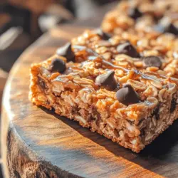 In recent years, the demand for healthy snacks has surged as more individuals strive to make conscious choices about their dietary habits. With a growing focus on nutrition, convenience, and taste, people are searching for snacks that not only satisfy their cravings but also align with their health goals. Enter the Wholesome Chocolate Chip Oatmeal Bars—an exceptional treat that perfectly balances indulgence with nourishment.