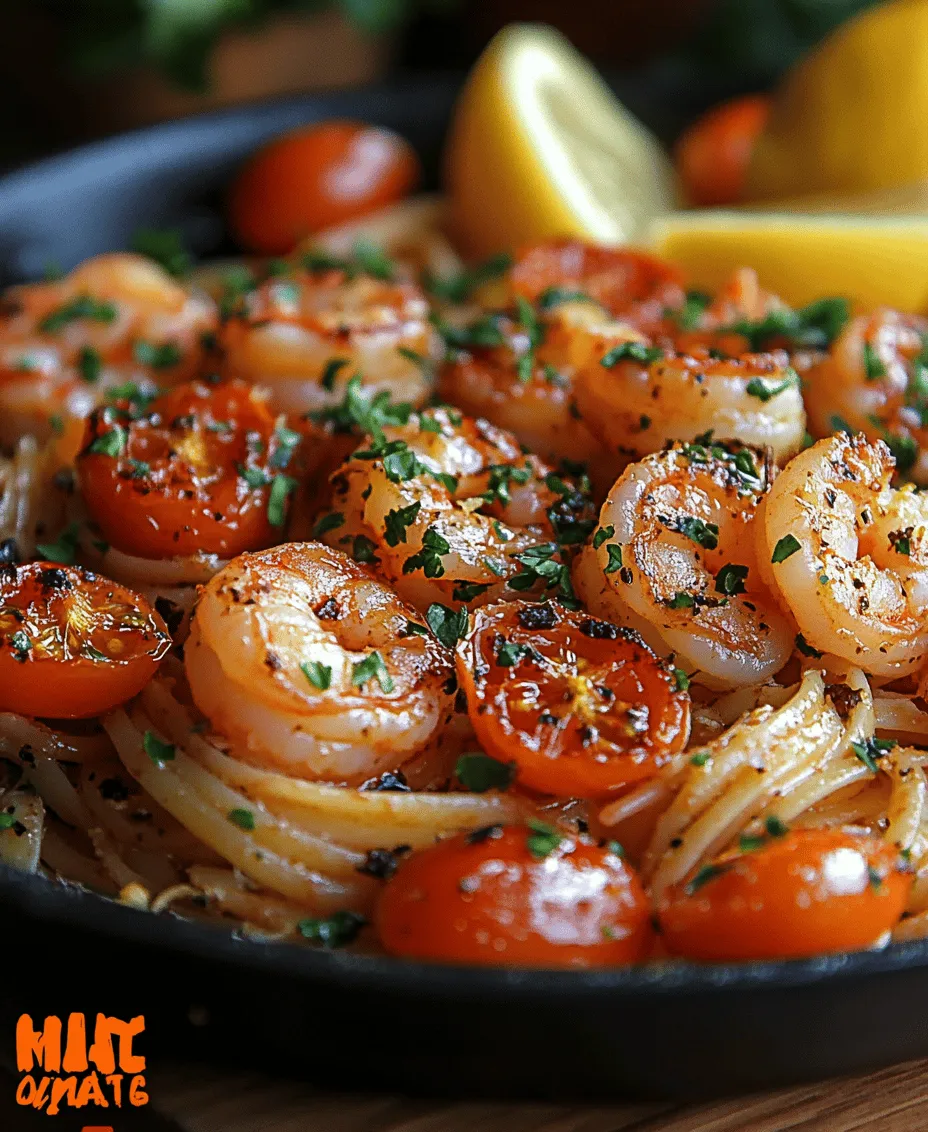 If you're looking for a quick, delicious, and vibrant dish that can be prepared in no time, look no further than One-Pan Lemon Garlic Shrimp. This delightful recipe combines succulent shrimp with the fresh, zesty flavors of lemon and garlic, making it a perfect dinner choice for busy weeknights or a casual gathering with friends. The appeal of this dish lies not only in its mouthwatering taste but also in its simplicity—everything cooks together in one pan, allowing for a harmonious blend of flavors and textures.