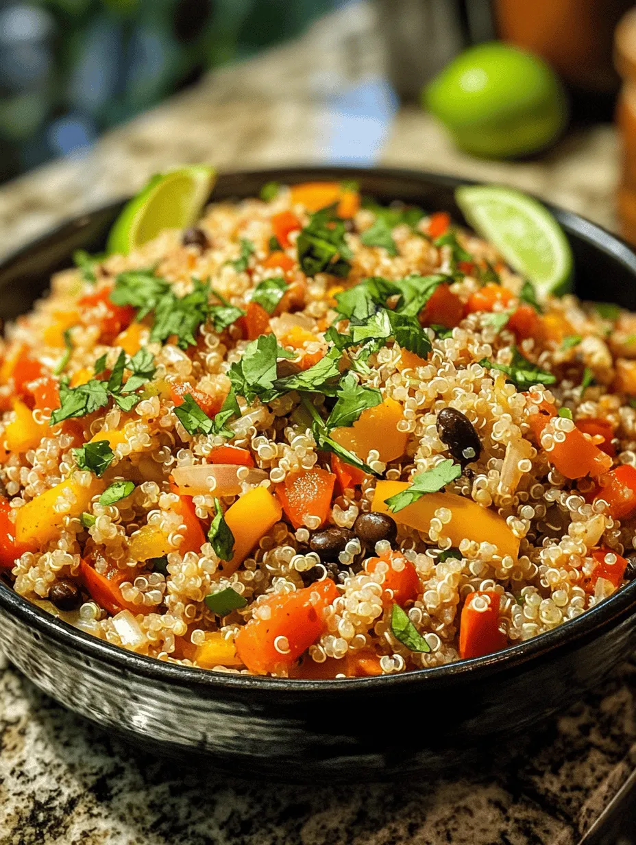 Welcome to the world of culinary simplicity with a twist of nutrition! Today, we're diving into a recipe that is close to my heart—Mom's Instant Delight. This flavorful quinoa dish is not just a feast for the taste buds but also a celebration of health and convenience. Perfect for busy weeknights or casual family gatherings, this dish brings together a medley of vibrant ingredients in a way that is both satisfying and nourishing.