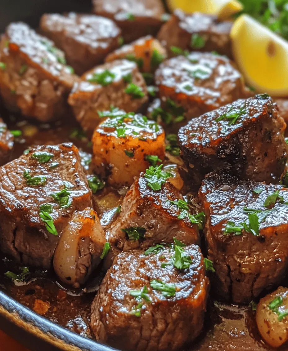 If you're on the hunt for a dish that marries simplicity with gourmet flair, look no further than the Ultimate Garlic Butter Steak Bites. This recipe has quickly gained popularity among home cooks and food enthusiasts alike, and for good reason. Imagine tender, juicy steak morsels bathed in a luscious garlic butter sauce that’s aromatic and mouthwatering. The combination of high-quality sirloin steak and rich garlic butter creates a flavor explosion that elevates any meal.