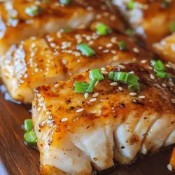 If you're searching for a quick, healthy, and delicious meal that is sure to impress, look no further than ginger soy glazed cod. This dish combines the delicate flavors of cod with a rich, savory glaze that elevates it to a gourmet level, all while being easy enough for a weeknight dinner. Cod, a lean fish packed with protein and omega-3 fatty acids, is a fantastic option for those looking to incorporate more seafood into their diets without sacrificing flavor or nutrition.