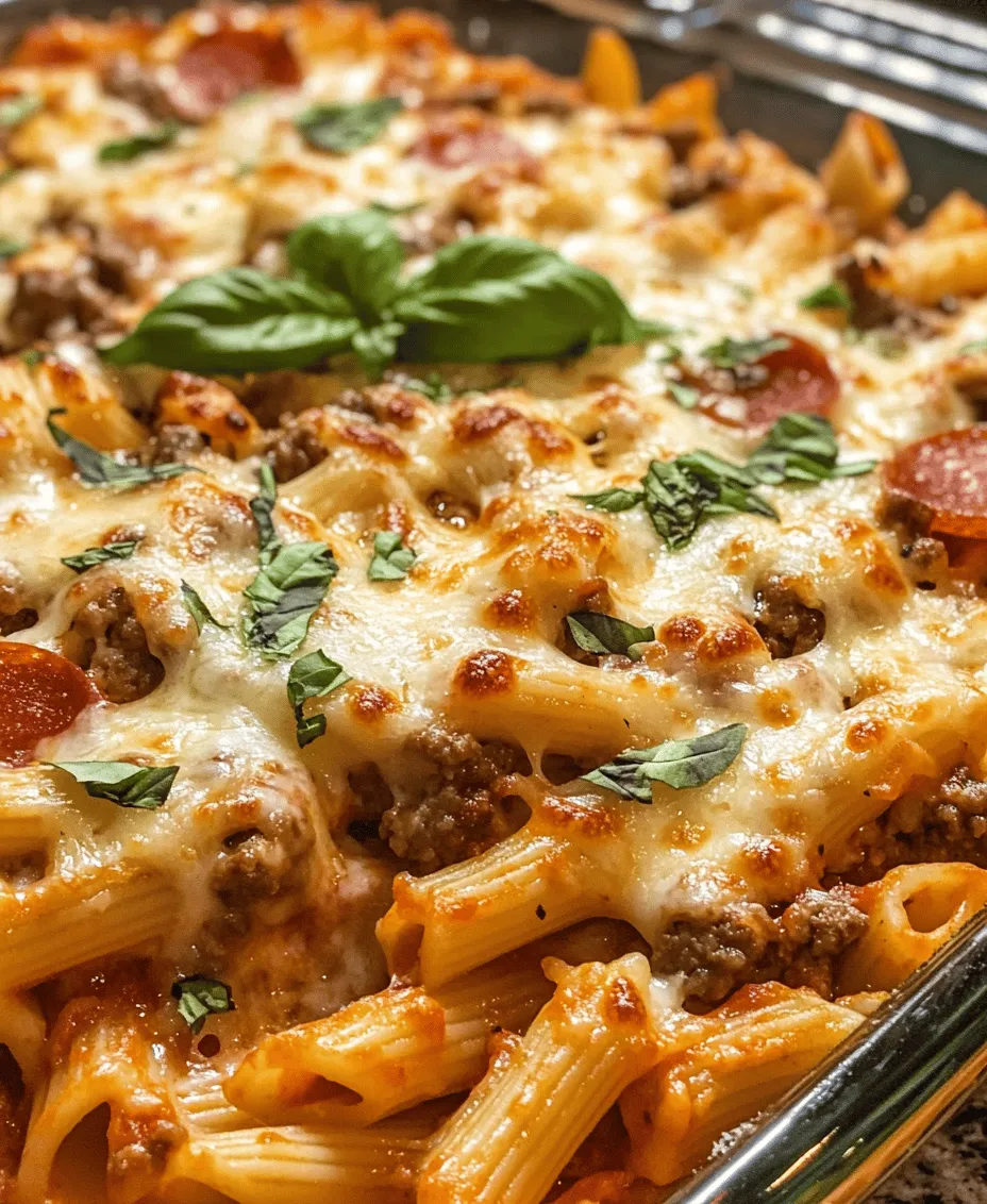 If you’re searching for a dish that embodies comfort food at its finest, look no further than Meat Lovers Pizza Casserole. This delicious creation combines the mouthwatering elements of pizza and pasta, delivering a hearty meal that is perfect for family gatherings or casual weeknight dinners. Imagine a casserole brimming with a delightful medley of meats, savory marinara sauce, and gooey mozzarella cheese, all baked to perfection in one dish. Not only is this recipe a crowd-pleaser, but it also offers a unique twist on classic favorites, making it a must-try for any meat lover.