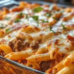 If you’re searching for a dish that embodies comfort food at its finest, look no further than Meat Lovers Pizza Casserole. This delicious creation combines the mouthwatering elements of pizza and pasta, delivering a hearty meal that is perfect for family gatherings or casual weeknight dinners. Imagine a casserole brimming with a delightful medley of meats, savory marinara sauce, and gooey mozzarella cheese, all baked to perfection in one dish. Not only is this recipe a crowd-pleaser, but it also offers a unique twist on classic favorites, making it a must-try for any meat lover.