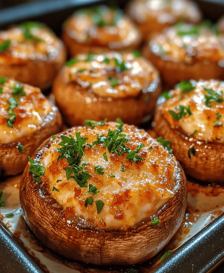 If you're looking for an appetizer that is both simple to prepare and bursting with flavor, look no further than savory garlic Parmesan stuffed mushrooms. This delightful recipe combines the earthiness of mushrooms with the rich, creamy goodness of cheese and aromatic garlic, creating a dish that is not only indulgent but also incredibly satisfying. Stuffed mushrooms have gained immense popularity as an appetizer, and for good reason. They are versatile enough to suit any occasion, whether you're hosting a casual get-together with friends or a more formal dinner party.