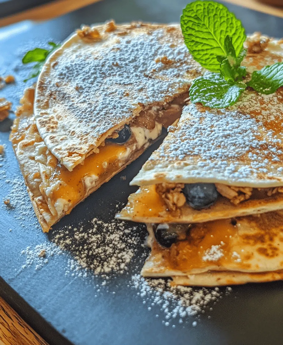 If you're looking for a delightful and nutritious way to kickstart your morning, the blueberry breakfast quesadilla is your answer. This innovative twist on traditional quesadillas combines the goodness of fresh blueberries with the satisfying texture of tortillas, creating a dish that's not only delicious but also visually appealing. With a balance of sweetness and creaminess, this recipe is a perfect choice for anyone eager to enjoy a quick yet satisfying breakfast. Whether you're serving it to your family or treating yourself to a solo breakfast, this quesadilla promises to be a hit.