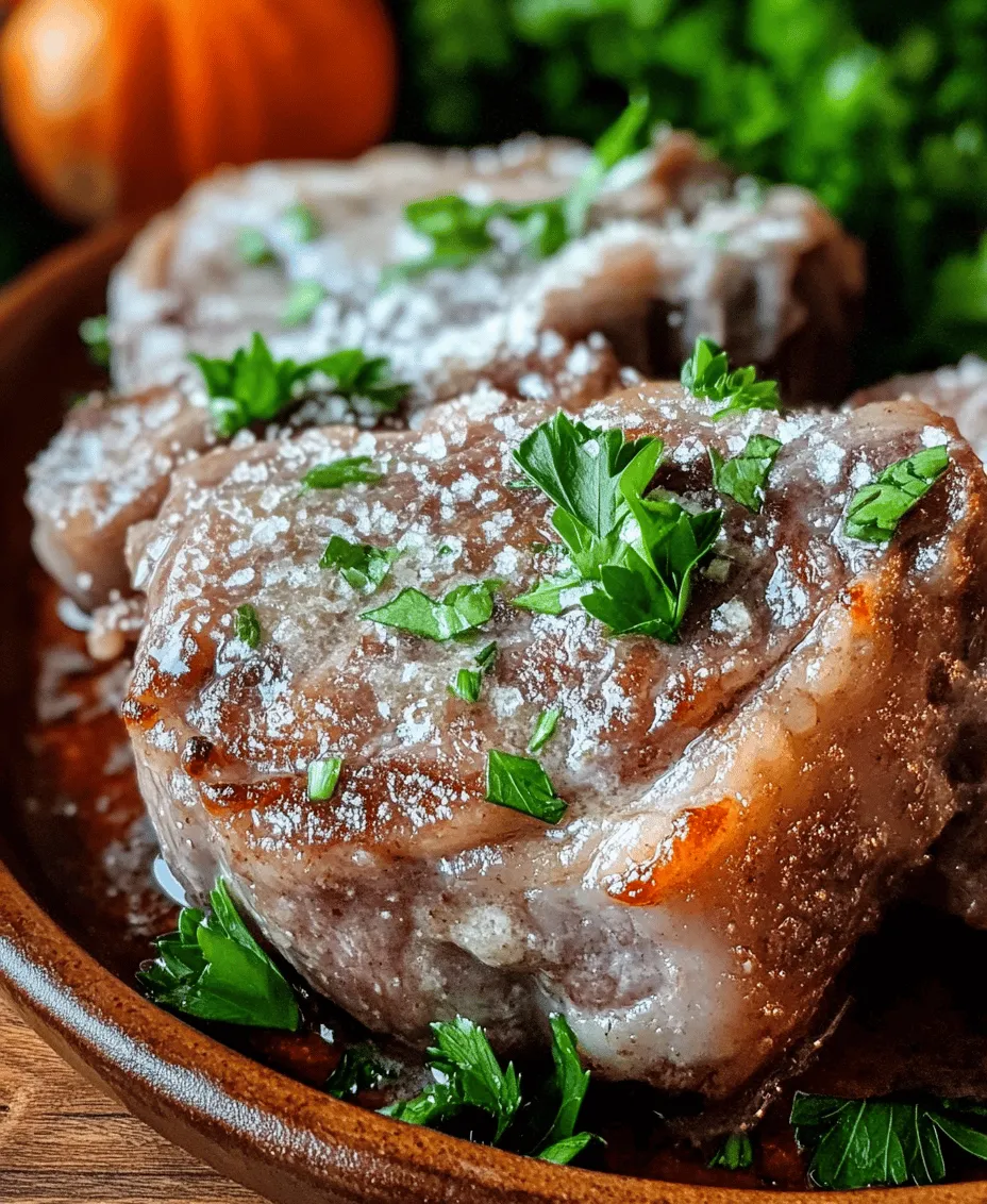 If you're looking for a meal that is both comforting and easy to prepare, look no further than Slow Cooker Pork Chops with Garlic Parmesan Sauce. This delightful dish combines succulent bone-in pork chops with a rich, creamy sauce that is infused with the aromatic flavors of garlic and the savory taste of Parmesan cheese. It’s a dish that not only satisfies the taste buds but also fills your home with a warm, inviting aroma that beckons everyone to the dinner table.