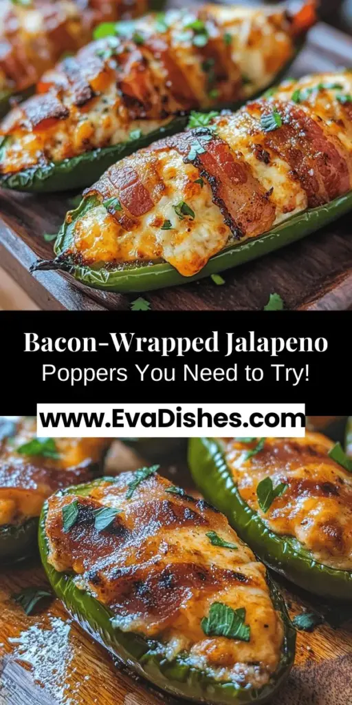 Discover the perfect appetizer with Spicy Delight: Juicy Air Fryer Bacon Wrapped Jalapeno Poppers! This dish combines the fiery flavor of jalapenos with a creamy cheese filling and the crunch of crispy bacon, all made healthier using an air fryer. Ideal for parties, game day, or cozy evenings at home, these poppers are sure to impress. Learn essential ingredients, preparation steps, and tips for maximizing flavor and texture, making them a must-try for any gathering!