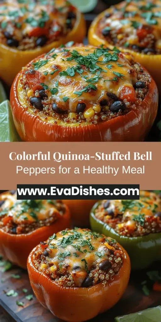 Discover the vibrant and nutritious world of quinoa-stuffed bell peppers! Packed with colorful veggies and flavorful fillings, this dish is a feast for the eyes and the palate. Quinoa provides a complete protein, while bell peppers burst with vitamins and antioxidants. Perfect for vegetarians, vegans, and gluten-free diets, these stuffed peppers are not only healthy but also customizable to suit your taste. Elevate your meals with this eye-catching, wholesome recipe that everyone will love!