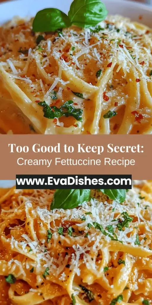 If you’re a pasta lover, this warm and creamy fettuccine dish is sure to become your new favorite comfort food. Combining rich flavors with fresh ingredients like spinach and a kick of lemon, it’s the perfect quick meal for any night. With the simplicity of just a few core ingredients, even beginner cooks can create a satisfying and indulgent dinner. Discover how to elevate your pasta game and impress everyone at the table with this delightful recipe!