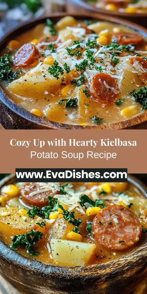 Warm your heart and satisfy your cravings with Kielbasa Potato Soup with a Twist! This comforting dish blends savory kielbasa sausage, creamy potatoes, and vibrant kale, creating a hearty meal perfect for chilly evenings or family gatherings. Discover the rich history of kielbasa and the health benefits of its ingredients. Follow our easy step-by-step guide to make a delicious soup that will become a favorite in your kitchen. Embrace the joy of homemade comfort food!