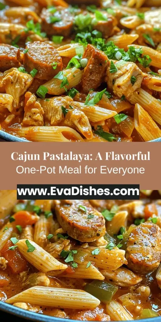 Discover the vibrant world of Cajun cuisine with this delicious Cajun Pastalaya Delight recipe! This one-pot wonder combines the comforting flavors of pasta with bold spices, smoked sausage, and tender chicken, making it perfect for family gatherings or cozy dinners. With fresh vegetables and rich seasonings, this dish is not only hearty but also easy to customize for different dietary needs. Explore the essence of Cajun culture through food and create lasting memories at your table!