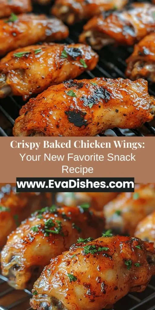 Discover the ultimate recipe for crispy baked chicken wings that combines flavor and health in one delicious bite. Perfect for game days or cozy family nights, these wings are made by baking, ensuring you enjoy that satisfying crunch without the guilt of frying. With simple ingredients and easy preparation steps, you can create wings that are not only crispy but also packed with taste. Elevate your snacking game and impress friends and family with this delightful treat!