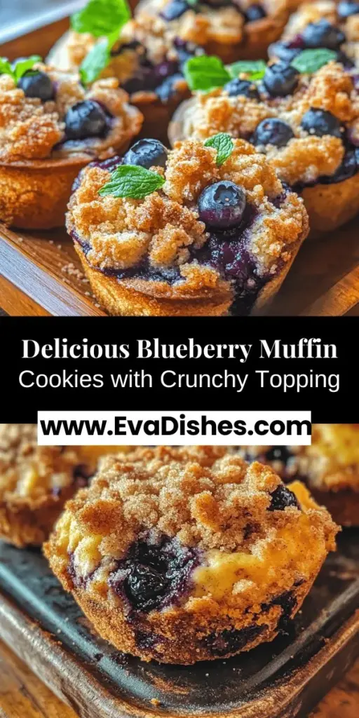 Discover the perfect blend of cookie and muffin with blueberry muffin cookies topped with crunchy streusel! This delicious recipe highlights the sweet-tart flavor of blueberries, offering a delightful treat that's as nutritious as it is tasty. Easy to prepare and customizable with your favorite mix-ins, these cookies are ideal for breakfast, snacks, or gatherings. Enjoy them warm with coffee or as a delightful dessert anytime!