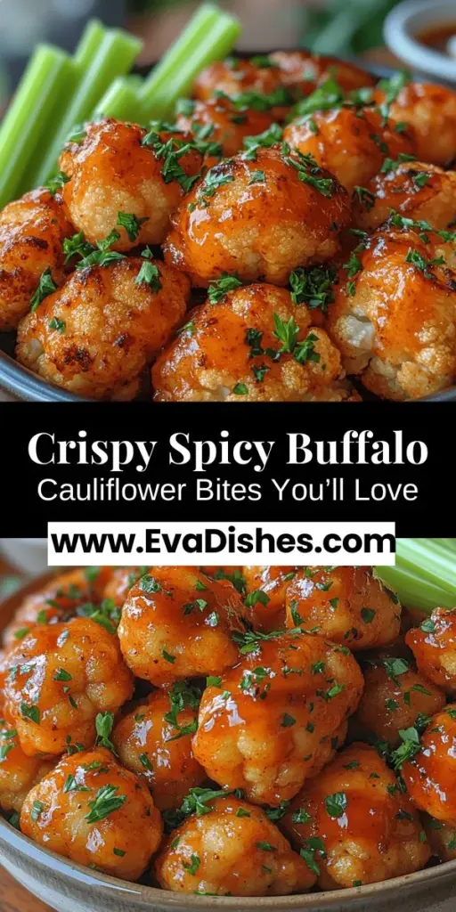 Discover the delicious world of Spicy Buffalo Cauliflower Bites, a healthy twist on the classic Buffalo wings. These crispy, plant-based morsels are bursting with flavor, making them a perfect snack for game day or cozy nights at home. With just a few simple ingredients like cauliflower, spices, and Buffalo sauce, you can whip up a guilt-free treat that satisfies cravings without compromising on taste. Ideal for vegetarians and anyone seeking healthier options!