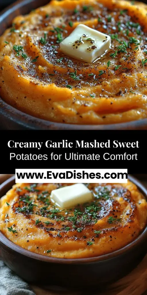 Discover the irresistible Creamy Garlic Mashed Sweet Potatoes, a comforting side dish perfect for any occasion. Combining the natural sweetness of sweet potatoes with the aromatic flavor of garlic, this recipe is both delicious and nutritious. Rich in vitamins and fiber, these mashed potatoes offer great health benefits while providing a velvety texture enhanced by butter, cream, and optional spices. Elevate your meals with this crowd-pleasing dish that’s simple to make and sure to impress!