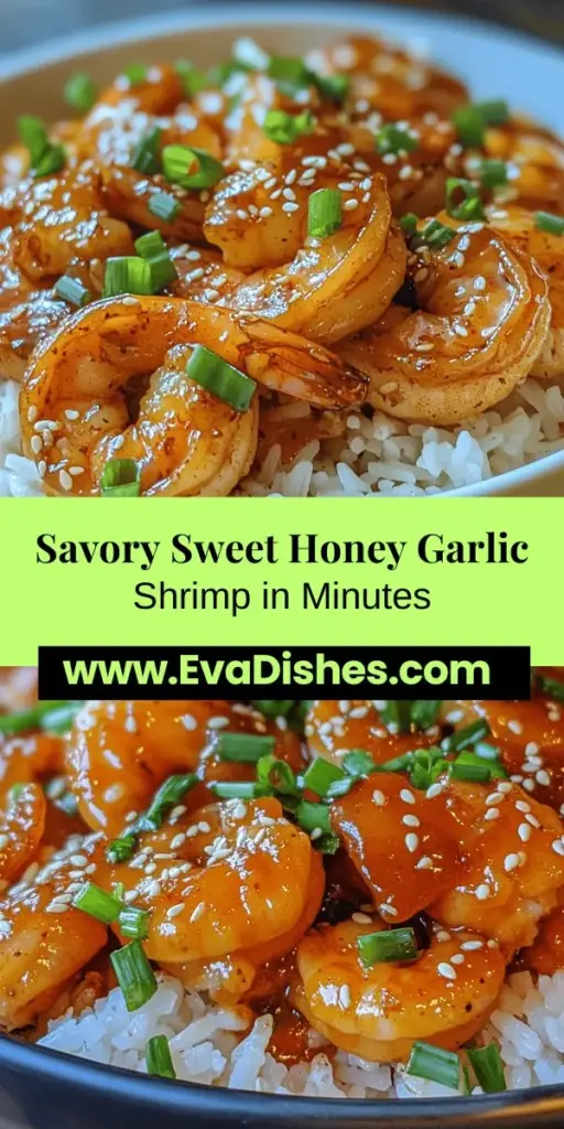 Discover the perfect balance of sweet and savory with the Best Honey Garlic Shrimp recipe! Delight in succulent shrimp marinated in a luscious blend of honey, garlic, soy sauce, and ginger. Ideal for quick dinners or special occasions, this versatile dish can be served over rice, tossed into a stir-fry, or enjoyed on skewers. Bring flavor and sophistication to your table with this mouthwatering recipe. #HoneyGarlicShrimp #QuickRecipes #SeafoodLovers #EasyDinnerIdeas #Yummy