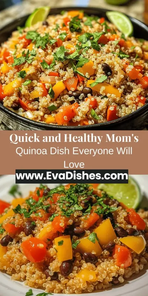 Discover the simplicity and nutrition of Mom's Instant Delight, a flavorful quinoa dish that’s perfect for busy weeknights and family gatherings. This vegan, gluten-free recipe combines protein-packed quinoa with vibrant vegetables and aromatic spices, making it a healthy and satisfying choice for everyone. Easy to prepare and customizable, it's a perfect meal prep option. Dive into a burst of flavors and nourishment from the comfort of your kitchen!