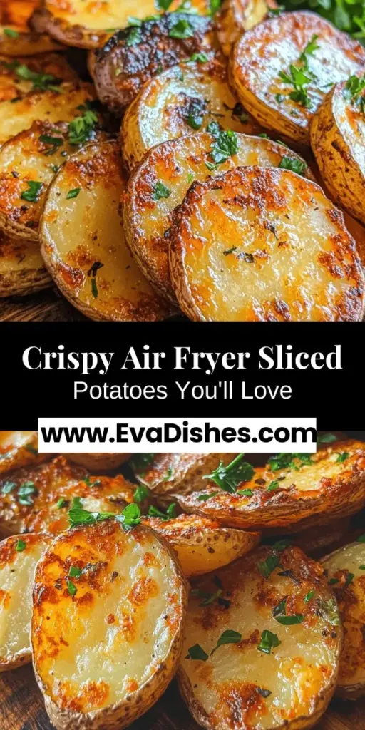 Discover the joy of crispy air fryer sliced potatoes with a flavorful twist. This easy recipe transforms a classic side dish into a crunchy delight using just a few spices and olive oil, making it a healthier option without sacrificing taste. Perfect for serving with grilled meats, adding to a brunch spread, or enjoying as a snack, these potatoes are versatile and sure to impress. Learn how to create a satisfying bite that everyone will love.