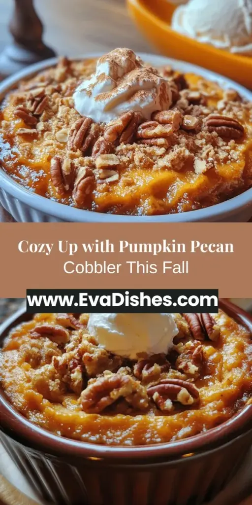 Embrace the flavors of fall with this irresistible Pumpkin Pecan Cobbler recipe. Combining creamy pumpkin filling with a crunchy pecan topping, this dessert offers a perfect blend of textures and tastes that will delight your family and friends. Ideal for holiday gatherings or cozy nights at home, it's a seasonal treat that fills your kitchen with warm aromas. Discover the essential ingredients and steps to create this comforting dish, making it a must-have for your autumn baking repertoire.