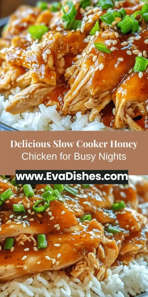 Discover the perfect balance of sweet and savory with this delicious Sweet & Savory Slow Cooker Honey Chicken recipe. Combining tender chicken thighs with a rich honey sauce, this dish is both easy to prepare and packed with flavor. Let your slow cooker do the work while you focus on other tasks, and enjoy a versatile meal that pairs well with rice, vegetables, or wraps. Ideal for busy families, this recipe promises satisfaction with every bite.