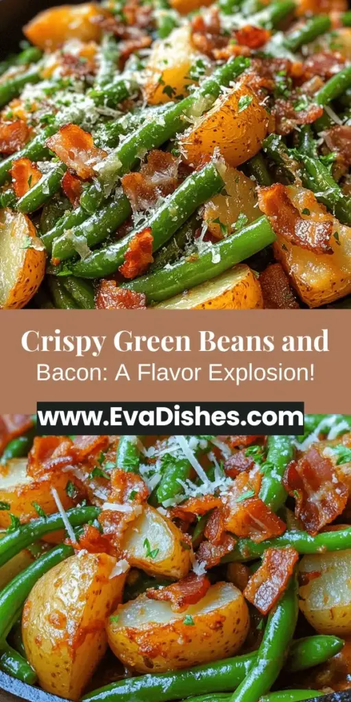 Discover the ultimate flavor combination with Crispy Green Beans & Bacon Delight! This versatile dish transforms simple green beans into a crispy and savory treat, enhanced by smoky bacon and fragrant garlic. Perfect as a side or main dish for any occasion, it’s loved for its satisfying crunch and vibrant taste. Elevate your dining experience with fresh ingredients and make the dish your own! #CrispyGreenBeans #BaconDelight #HealthyRecipes #HomeCooking #DeliciousDishes #EasyRecipes #CookingInspiration