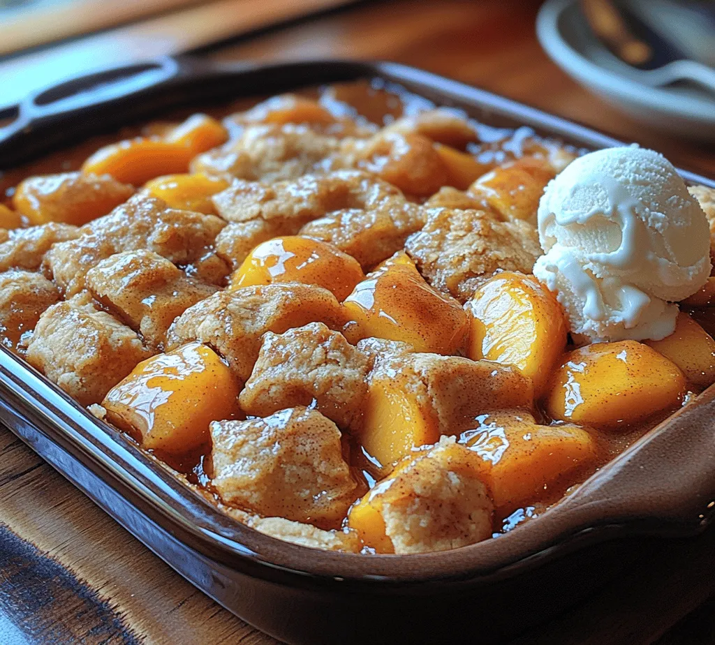 As summer unfolds, it brings with it an abundance of fresh, juicy peaches, each one a burst of sunshine and sweetness. One of the most cherished ways to celebrate this seasonal bounty is through the creation of a Southern Summer Delight— a delightful peach cobbler that captures the essence of summer in every bite. This recipe not only serves as a delicious dessert but also evokes feelings of warmth and nostalgia, often reminding us of family gatherings and sun-soaked afternoons.