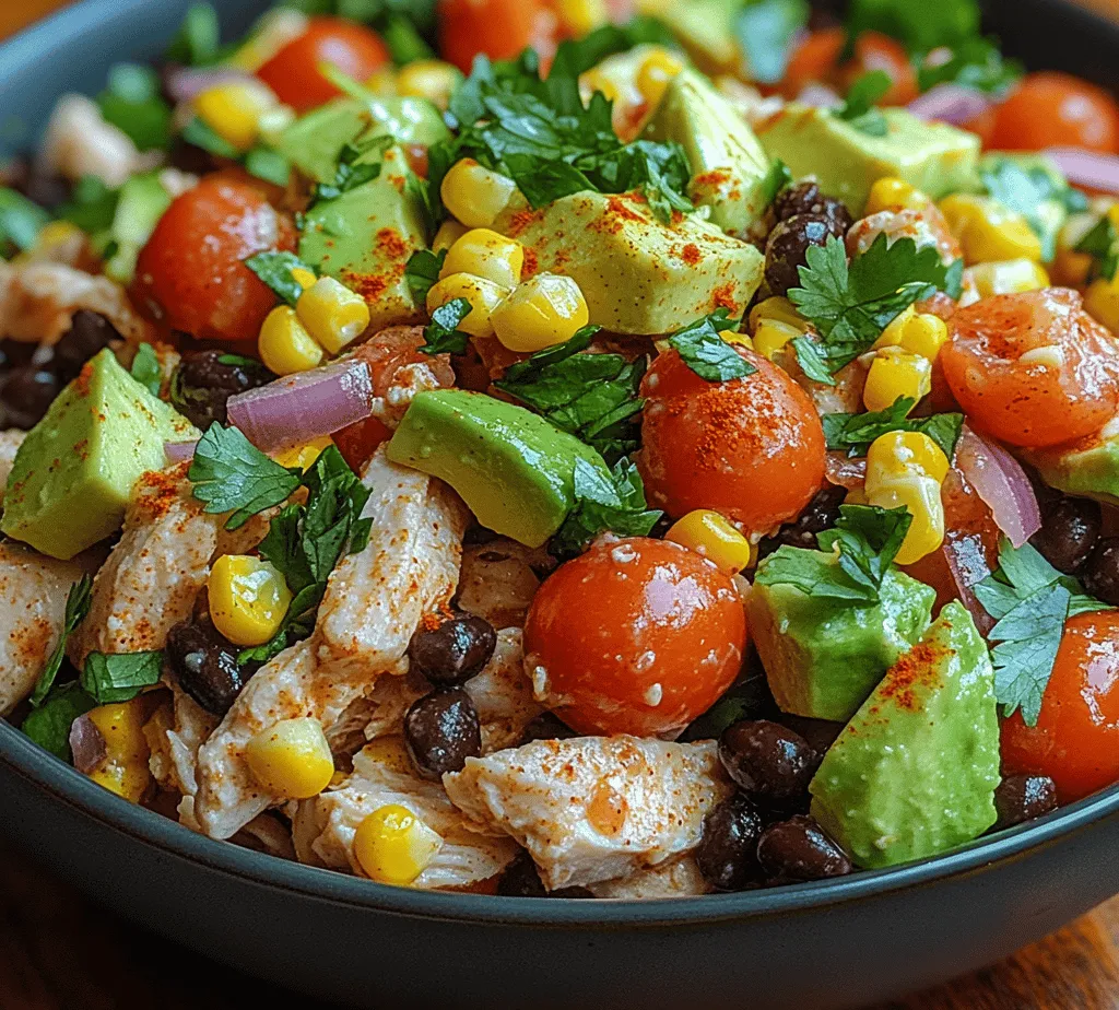 If you're on the hunt for a vibrant and nutritious dish that perfectly captures the flavors of the Southwest, look no further than the Spicy Fiesta Southwest Chicken Salad. This salad is not just a feast for the eyes with its colorful ingredients; it’s also a deliciously satisfying meal that can be enjoyed year-round, but especially shines during warm weather. Whether you’re hosting a family gathering, looking for a refreshing dish to bring to a potluck, or just seeking a quick yet healthy option for a weeknight dinner, this salad is an excellent choice.