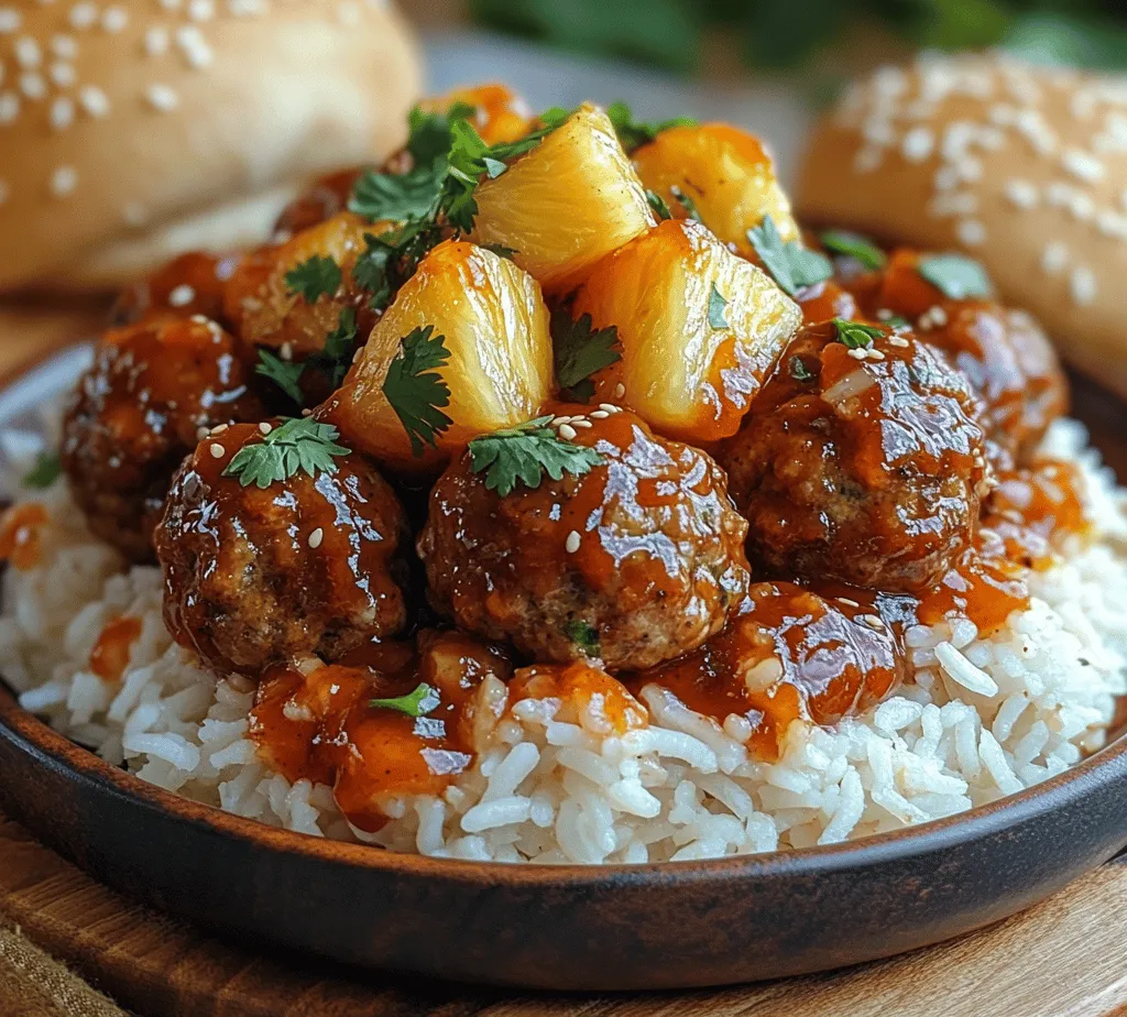 Delightful and bursting with flavor, Sweet & Spicy Pineapple BBQ Meatballs are a culinary treat that combines the richness of savory meat with a tantalizing blend of sweet and spicy elements. This dish is not only easy to prepare but also incredibly satisfying, making it perfect for gatherings, family dinners, or simply a cozy night in. With every bite, these meatballs offer a unique fusion of flavors that can impress guests or become a family favorite.
