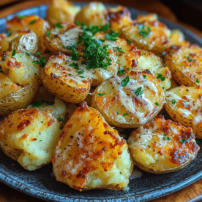 When it comes to comfort food, few dishes can rival the warmth and satisfaction delivered by roasted garlic Parmesan smashed potatoes. This dish combines the creamy texture of perfectly cooked potatoes with the rich, savory flavors of roasted garlic and aged Parmesan cheese. The result is a delectable side that elevates any meal, whether it’s a casual weeknight dinner or a festive gathering with friends and family.