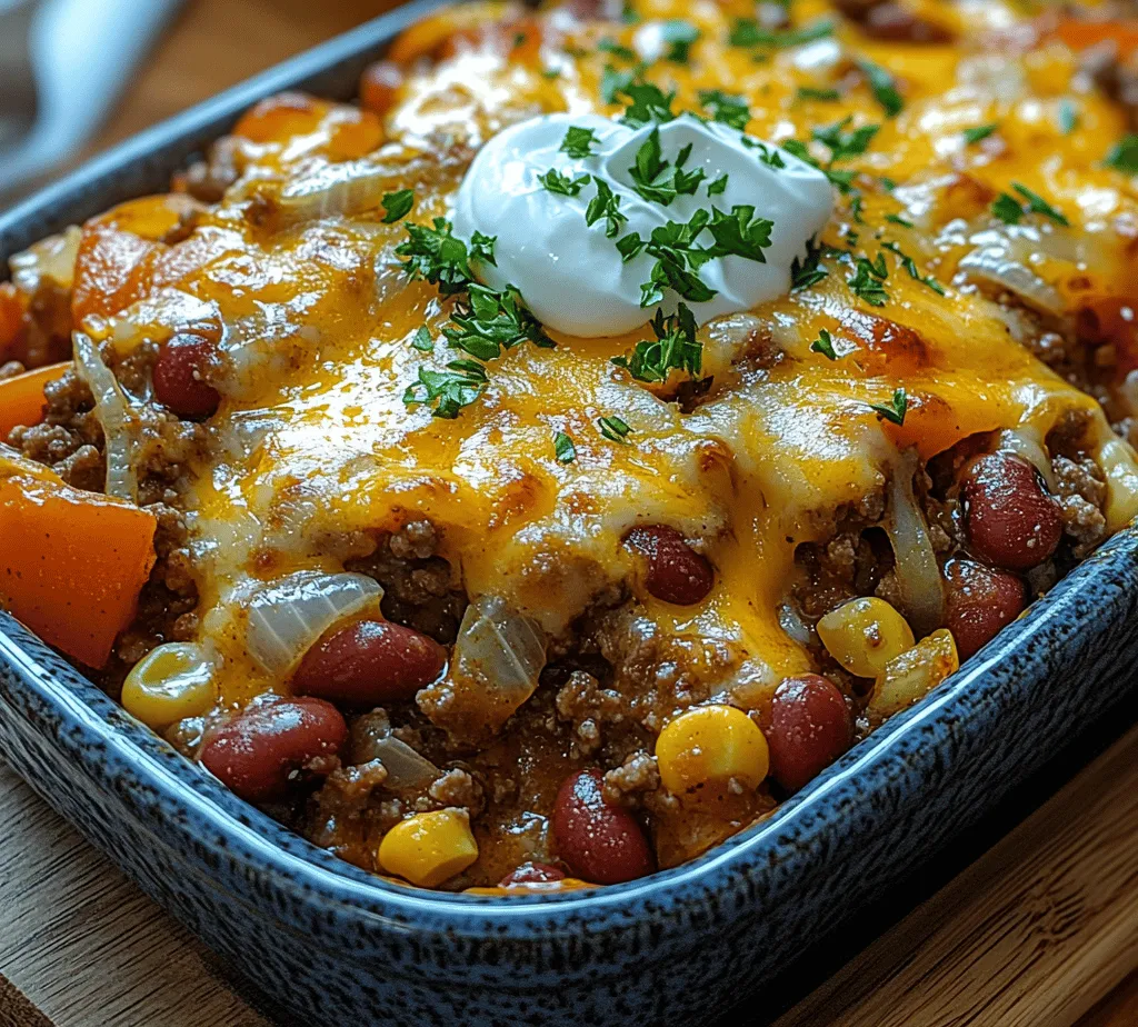 Every great casserole begins with quality ingredients that work together to create a harmonious blend of flavors and textures. Let’s take a closer look at the key components of Grandma’s Hearty Ground Beef Casserole.