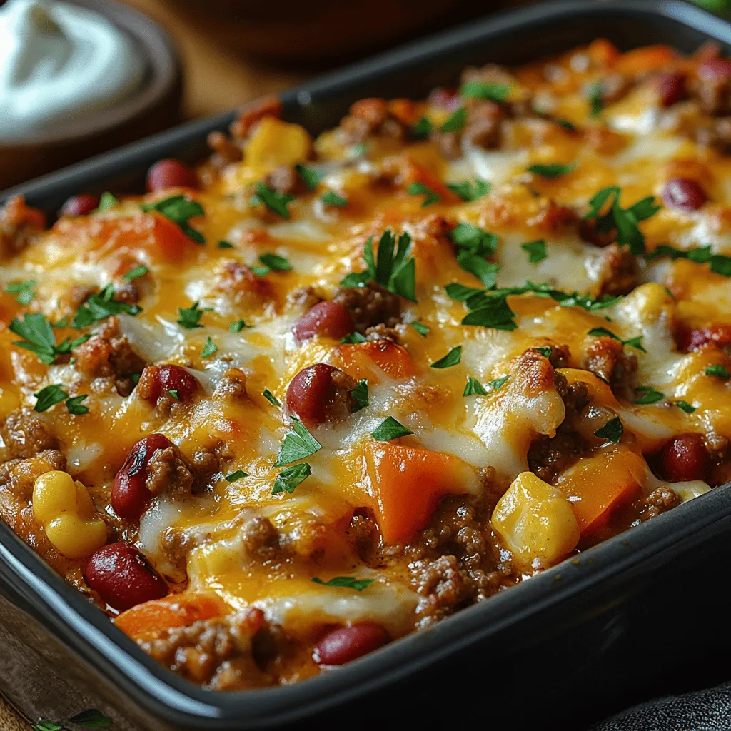 Every great casserole begins with quality ingredients that work together to create a harmonious blend of flavors and textures. Let’s take a closer look at the key components of Grandma’s Hearty Ground Beef Casserole.