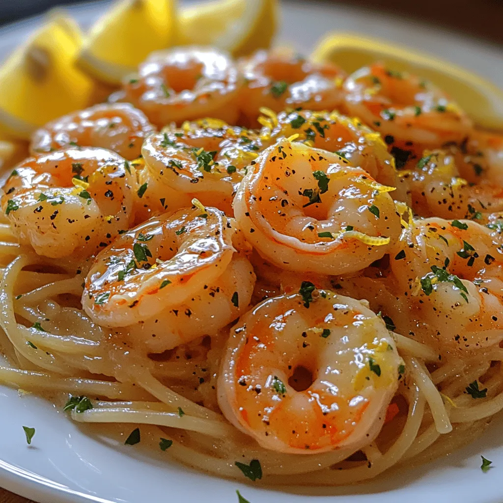 Lemon Butter Garlic Shrimp Scampi is a classic dish that has captivated palates for generations, particularly within Italian cuisine. Known for its vibrant flavors and delightful presentation, this dish showcases succulent shrimp bathed in a luscious sauce made from butter, garlic, and fresh lemon juice. The combination of these ingredients creates a comforting yet sophisticated meal that can easily be prepared in under 30 minutes, making it a favorite among busy home cooks and gourmet enthusiasts alike.