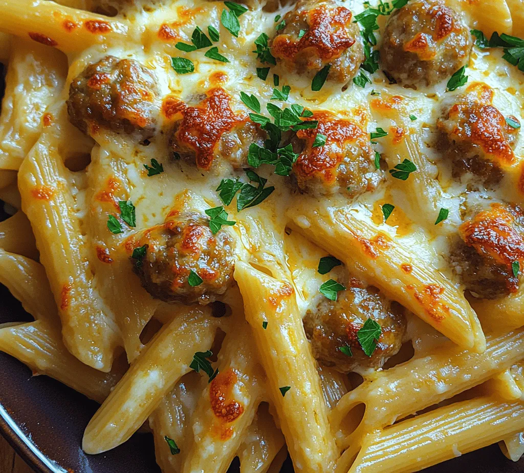 To create this delicious Swedish Meatball Pasta Bake, you will need the following ingredients: