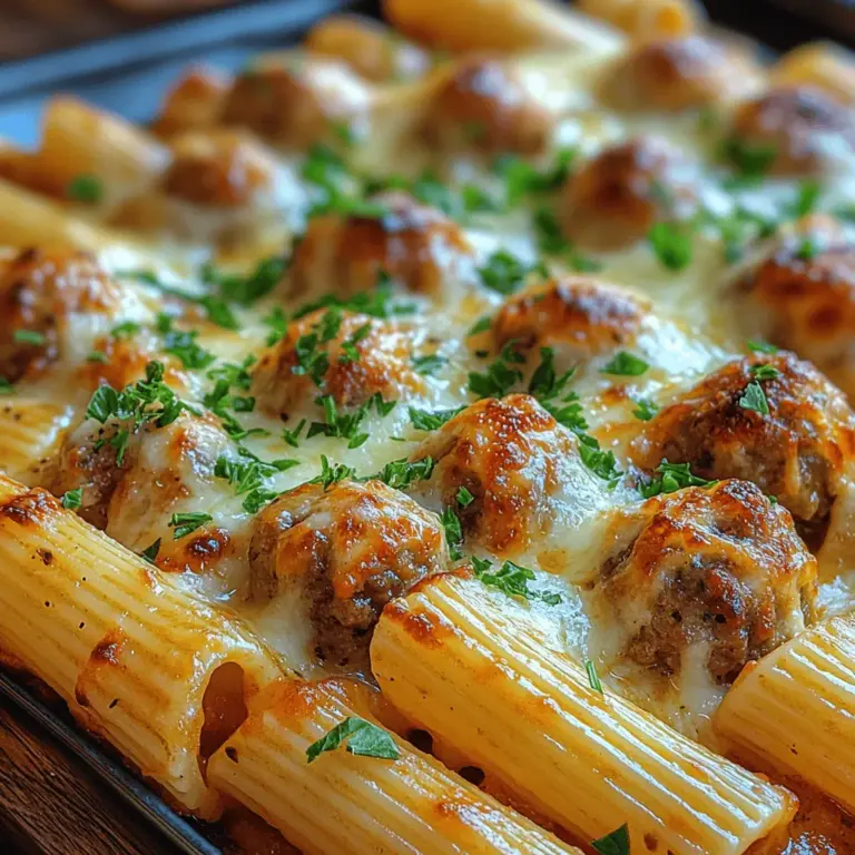 To create this delicious Swedish Meatball Pasta Bake, you will need the following ingredients: