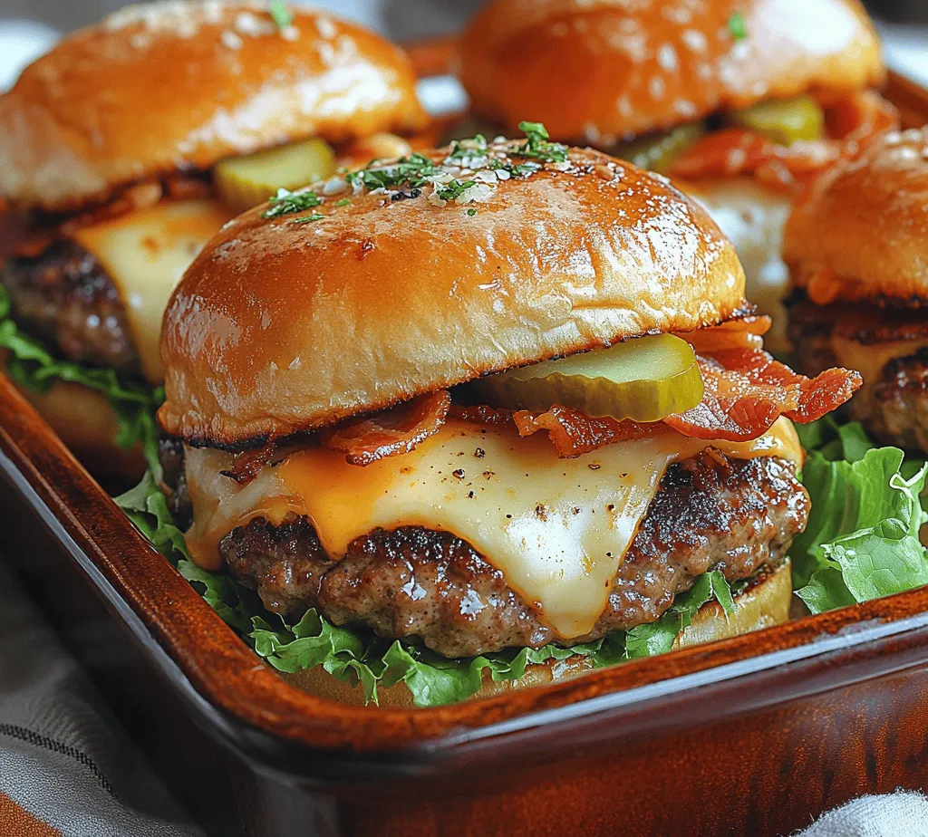 When crafting the perfect cheeseburger sliders, the first crucial step is mixing the ground beef with seasonings. However, it’s essential to approach this task with care to ensure that your patties remain juicy and tender. Over-mixing can lead to a dense texture that is far from ideal.