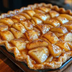 Apple pie is more than just a dessert; it’s a symbol of comfort, tradition, and the heart of American culture. Often referred to as “American as apple pie,” this classic dish has been passed down through generations, embodying the warmth of home and the love of family. There’s something incredibly nostalgic about the smell of apples and cinnamon wafting through the kitchen, reminiscent of family gatherings, holidays, and cozy evenings spent together.