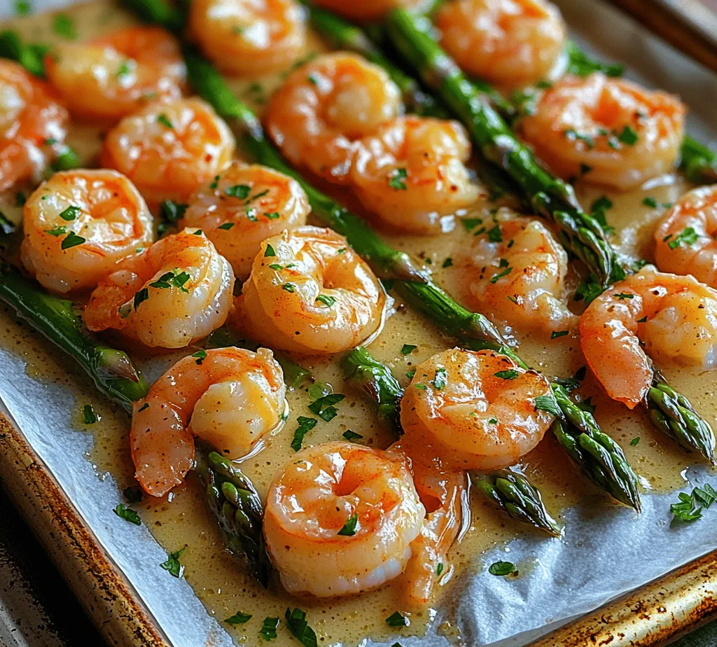 Uncover the delightful flavors of Garlic Butter Shrimp & Asparagus Bliss, a dish that perfectly balances the succulent taste of shrimp with the crisp freshness of asparagus. This recipe not only showcases how simple ingredients can come together to create a gourmet experience but also emphasizes the benefits of preparing healthy meals at home. With just a few steps and minimal prep time, you can indulge in a delicious seafood dish that is both satisfying and nutritious.