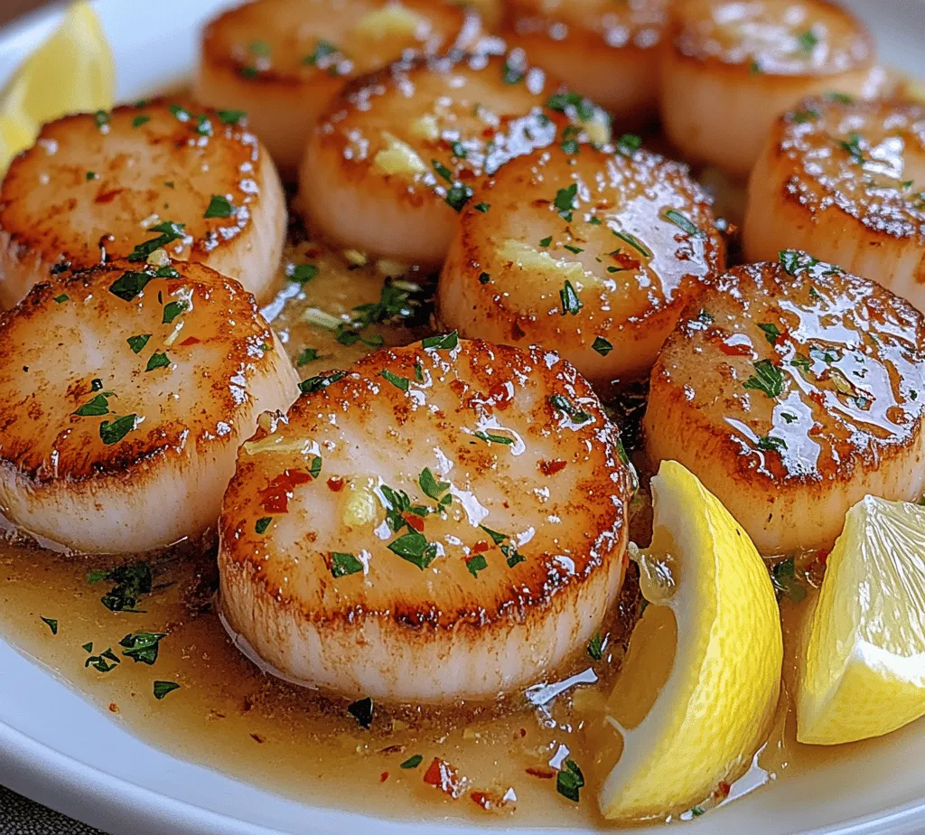 When it comes to elegant yet simple seafood dishes, few can rival the charm of pan-seared scallops with lemon butter. This exquisite recipe not only highlights the tender, sweet nature of fresh scallops but also allows home cooks to showcase their culinary skills without requiring extensive time or effort. The sizzling sound of scallops hitting a hot pan, the buttery aroma wafting through the kitchen, and the bright, zesty flavors of lemon combine to create a dish that is as delightful to behold as it is to savor.