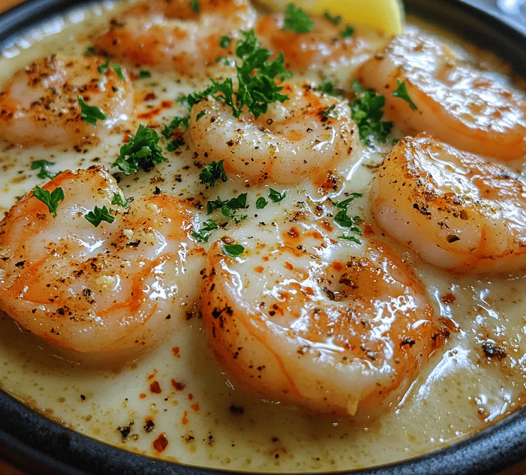 If you're searching for a dish that embodies comfort and elegance, look no further than Creamy Garlic Parmesan Shrimp. This delightful recipe is a culinary masterpiece that combines succulent shrimp with a velvety, rich sauce, making it an irresistible choice for seafood lovers. The creamy texture, infused with the robust flavors of garlic and Parmesan, creates a dish that feels indulgent yet surprisingly simple to prepare.