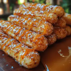 Churros have a rich history that dates back to the 19th century, primarily in Spain, where they were enjoyed as a breakfast treat or snack. Traditionally, churros are made from a simple dough consisting of flour, water, and salt, which is piped through a star-shaped nozzle and deep-fried until golden brown. The churros are then rolled in sugar or coated with cinnamon, making them a beloved street food in many Spanish-speaking countries.