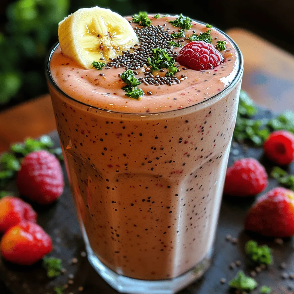 Berry Bliss Smoothie: A Nutritional Powerhouse