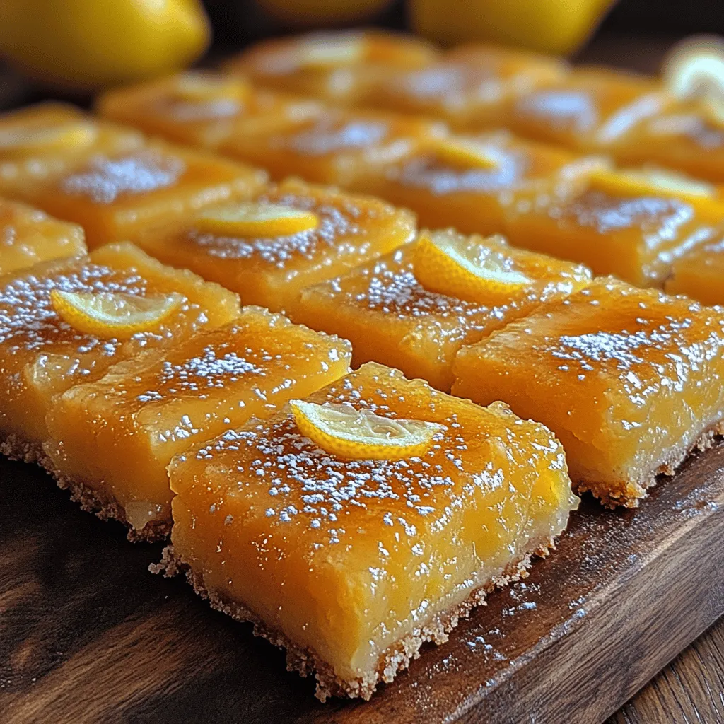 Lemon bars are a popular dessert choice that combines the perfect balance of sweetness and tartness, making them a beloved treat in many households. Their bright, zesty flavor and melt-in-your-mouth texture have earned them a special place in the hearts of dessert lovers everywhere. Whether served at a summer gathering or enjoyed as a midday snack with a cup of tea, lemon bars offer a refreshing burst of citrus that can elevate any occasion.