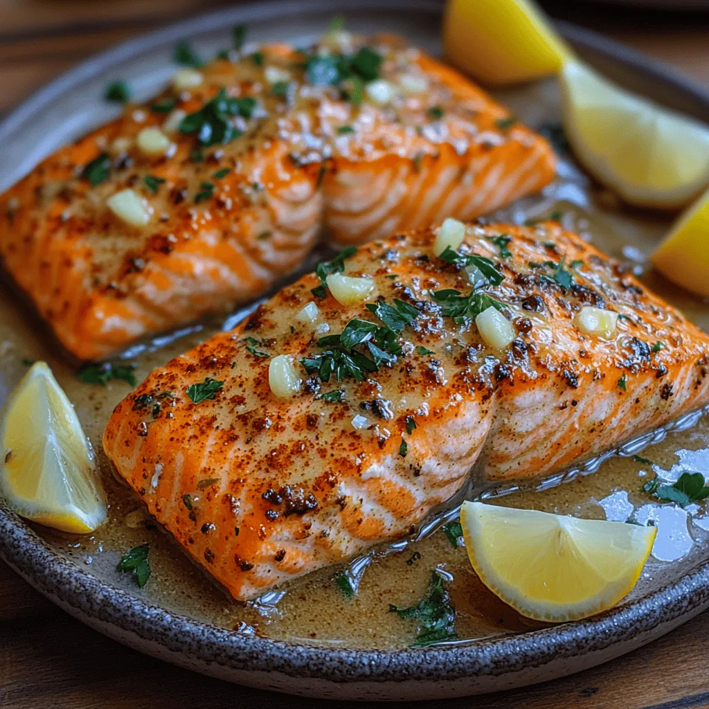 Salmon has earned its place as one of the most beloved proteins in kitchens around the world, and for good reason. This succulent fish is not only rich in flavor but also packed with nutrients, making it an ideal choice for health-conscious individuals and culinary enthusiasts alike. Whether you're looking to whip up a quick weeknight dinner or impress guests at a special gathering, the versatility of salmon shines through in countless recipes. One such standout dish is the Garlic Butter Salmon Delight, a perfect blend of buttery richness and aromatic garlic that elevates this fish to new heights.